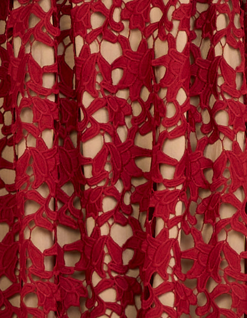 Warna Lace Midi Dress